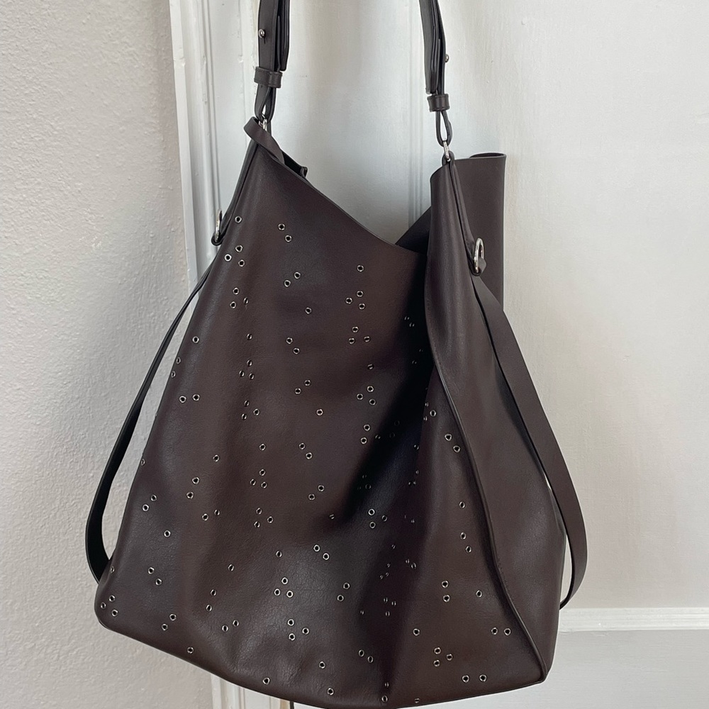 All Saints leather purse